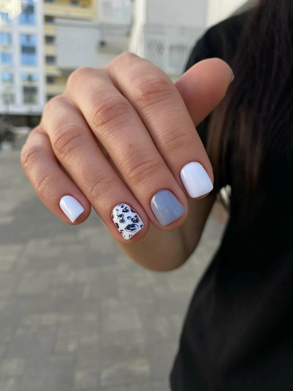 Маникюр Nails Bar в Белгороде - лавандовый маникюр с дизайном - фото 24